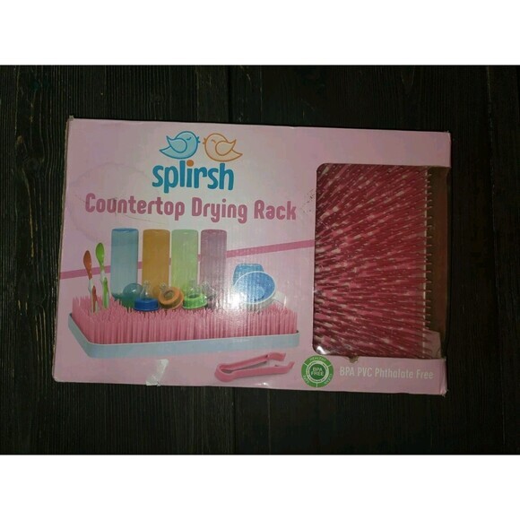 Splirsh Countertop Drying Rack Baby Bottle Nipple Pacifier Organizer - Picture 2 of 3